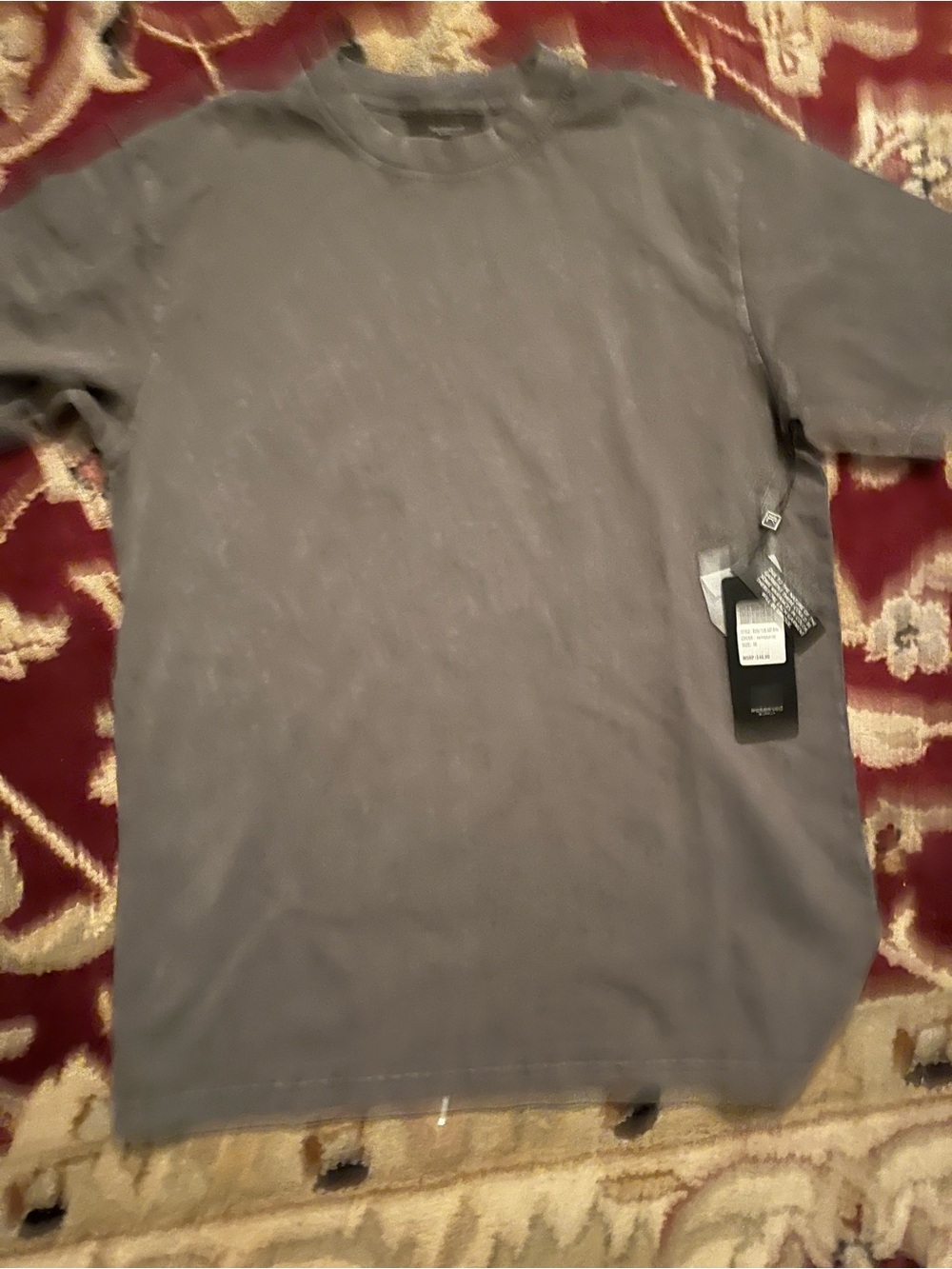 Reserved Men's Short Sleeve Crew T-Shirt - Gray